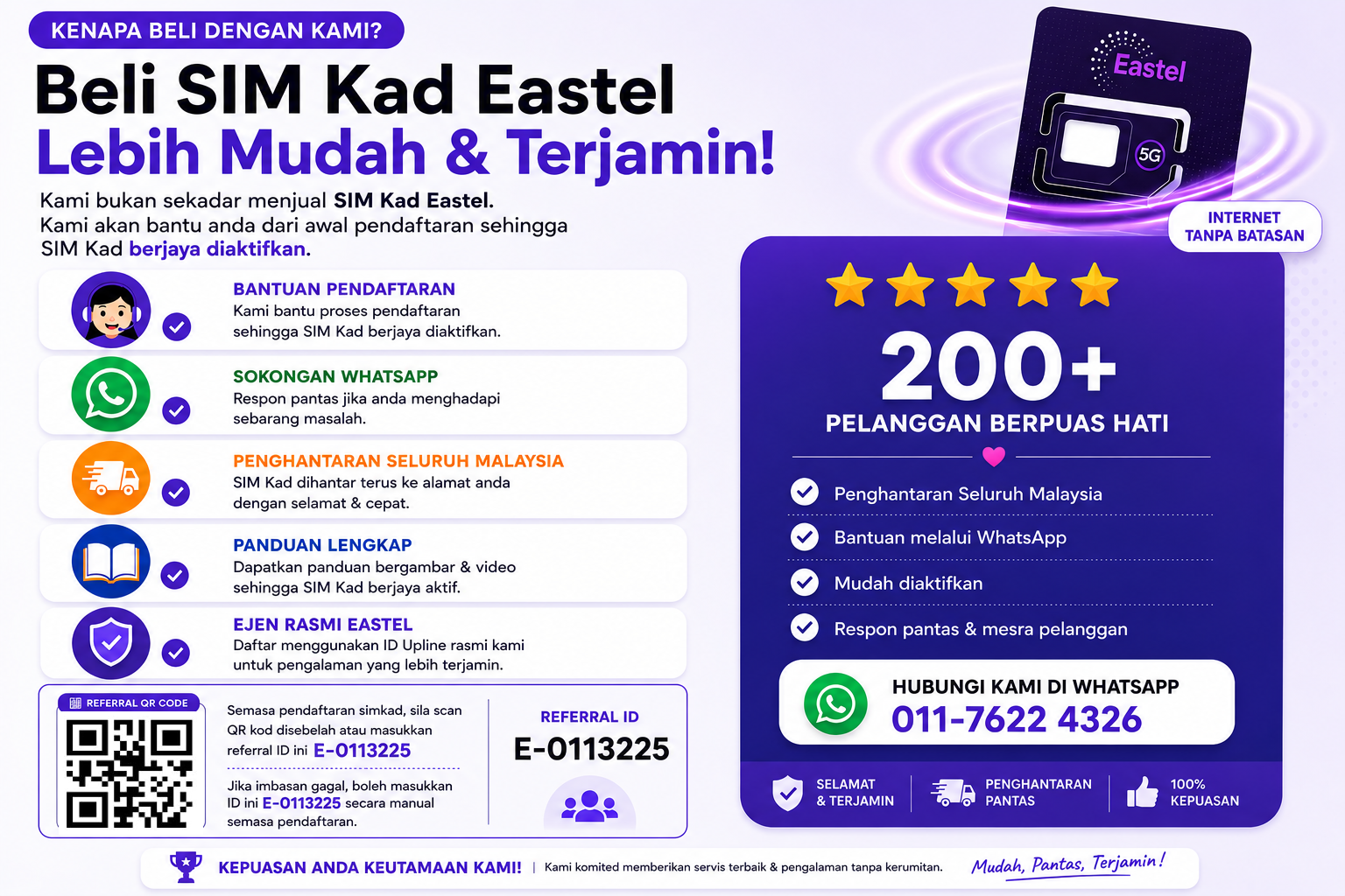 kenapa beli dengan kami